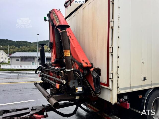Kufor Scania R730 6x4 Wood Chip Truck with 12 tm Palfinger Cran