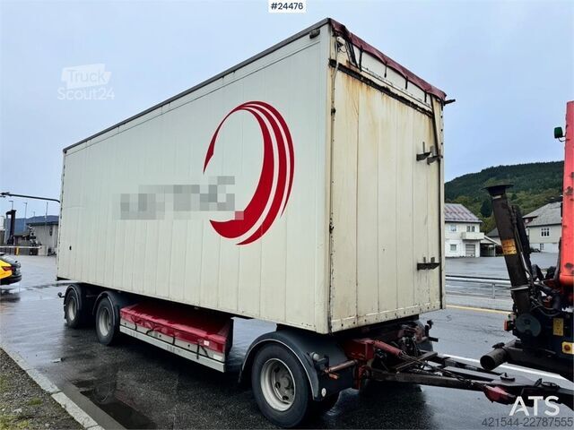 Kufor Scania R730 6x4 Wood Chip Truck with 12 tm Palfinger Cran