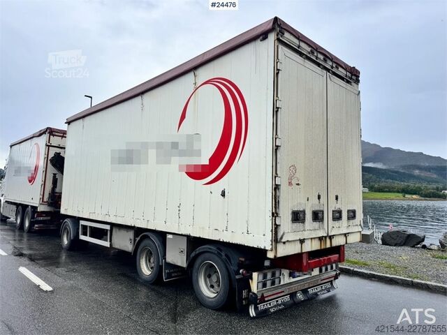 Kufor Scania R730 6x4 Wood Chip Truck with 12 tm Palfinger Cran