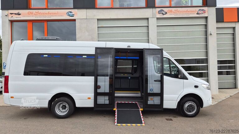 Minibus MERCEDES-BENZ 517 / 515 Frontniederflur mit  GSR 3 Systeme