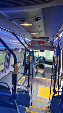 Minibus MERCEDES-BENZ 517 / 515 Frontniederflur mit  GSR 3 Systeme