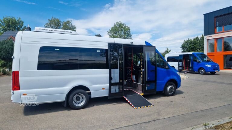 Minibus MERCEDES-BENZ 517 / 515 Frontniederflur mit  GSR 3 Systeme