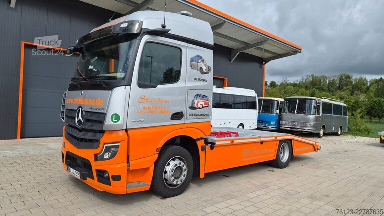 Autodraagtruck MERCEDES-BENZ Actros 18.400 Flachzug Fahraufträge auf Wunsch