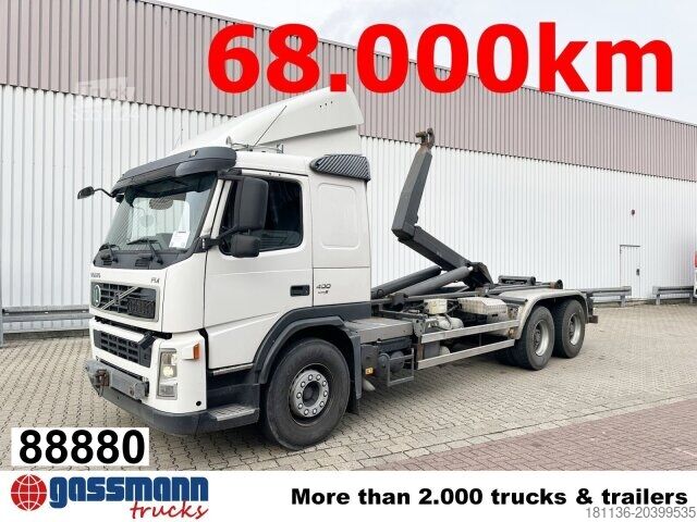 Hákový nosič kontejnerů Volvo FM 400/6x4 R, VDL S-21-6200 4.50 bis 7.00m