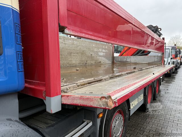 Саміоскид Scania R580 V8 8X4 Kipper Kran Palfinger 22002