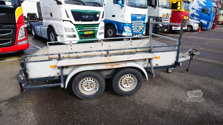Loading platform SOLIDE 2 Axle open box trailer