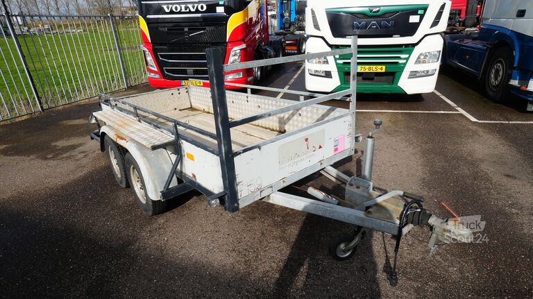 Loading platform SOLIDE 2 Axle open box trailer