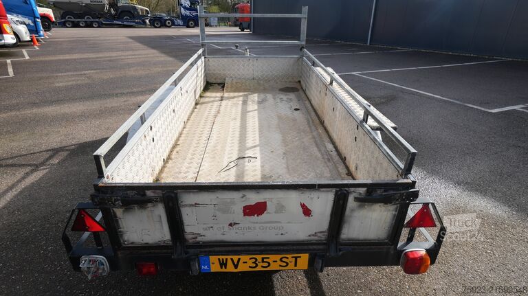 Loading platform SOLIDE 2 Axle open box trailer