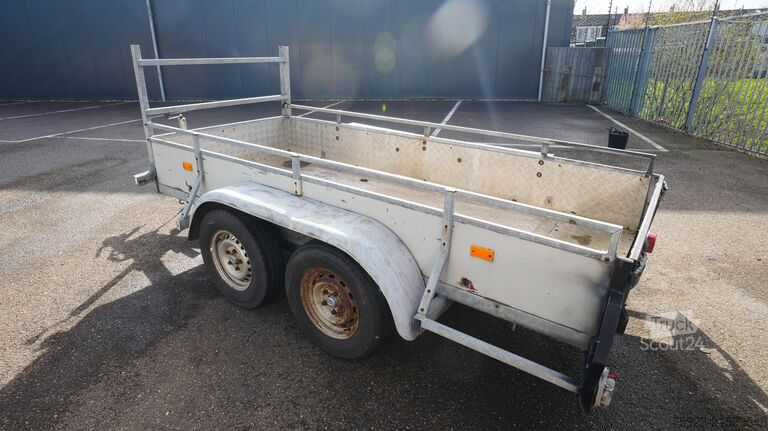 Loading platform SOLIDE 2 Axle open box trailer