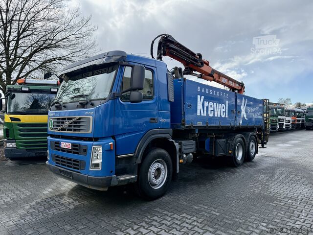 Sklápěcí vůz Volvo FM12 420 6X2 Kipper mit Kran Atlas 170.2