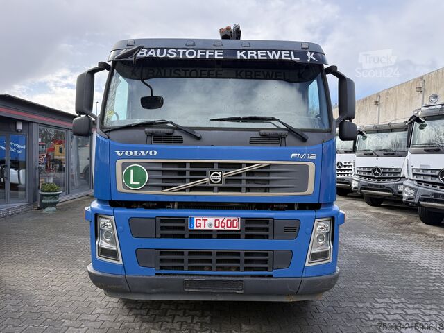 Sklápěcí vůz Volvo FM12 420 6X2 Kipper mit Kran Atlas 170.2