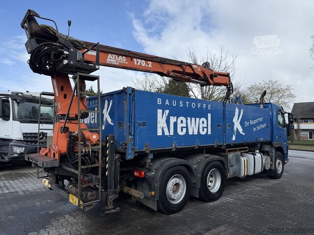 Sklápěcí vůz Volvo FM12 420 6X2 Kipper mit Kran Atlas 170.2