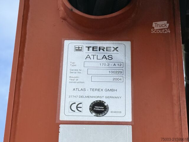 Sklápěcí vůz Volvo FM12 420 6X2 Kipper mit Kran Atlas 170.2