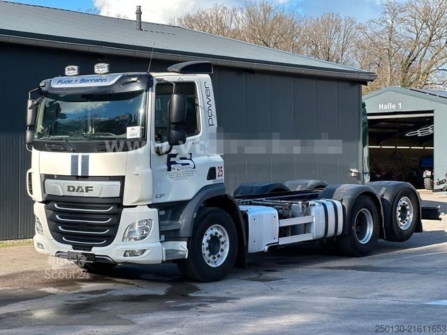 Lastbilchassis DAF CF 450FAN 6x2 LL Fahrgestell ACC/LDWS/AEBS