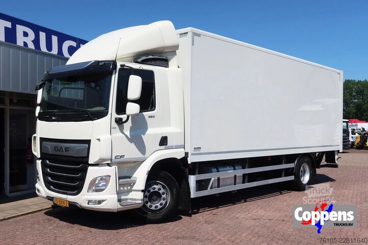 куфар DAF CF 320 FA Bakwagen + Dhollandia 2000 kg klep