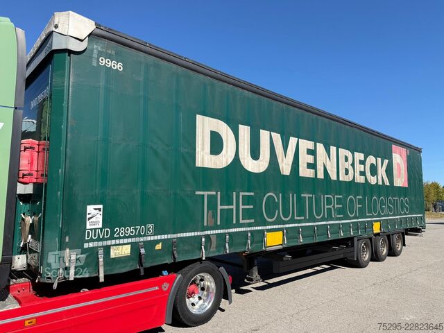 Kommersiellt fordon Schmitz Cargobull 3 Achs Mega PowerCurtain Hubdach TÜV 04 2027