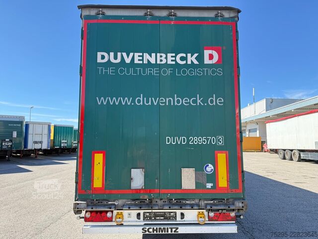 Kommersiellt fordon Schmitz Cargobull 3 Achs Mega PowerCurtain Hubdach TÜV 04 2027