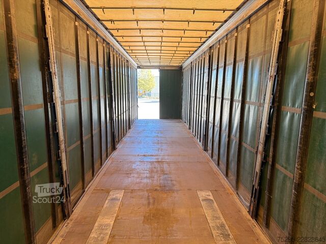 Kommersiellt fordon Schmitz Cargobull 3 Achs Mega PowerCurtain Hubdach TÜV 04 2027