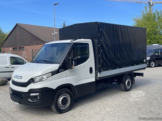 Фургон с брезентова завеса iveco Daily 35S18 V/P HI-MATIC 3450 1H*Klima*WEBASTO*