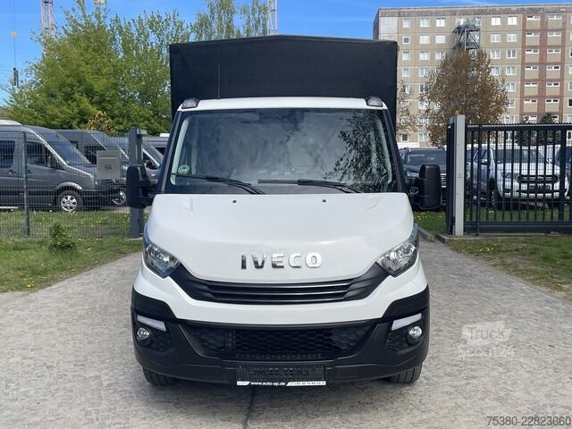 Фургон с брезентова завеса iveco Daily 35S18 V/P HI-MATIC 3450 1H*Klima*WEBASTO*