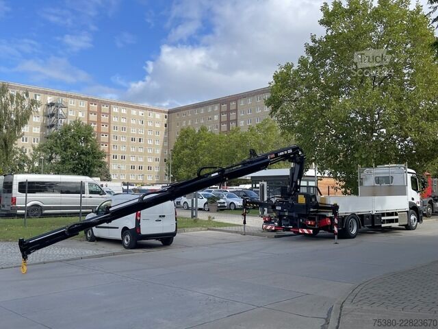 LKW mit Pritsche (offen) mercedes-benz Antos 1843 Hiab X-HIDUO 138 Kran 1.HAND*TOP*