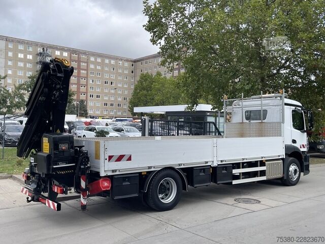 LKW mit Pritsche (offen) mercedes-benz Antos 1843 Hiab X-HIDUO 138 Kran 1.HAND*TOP*