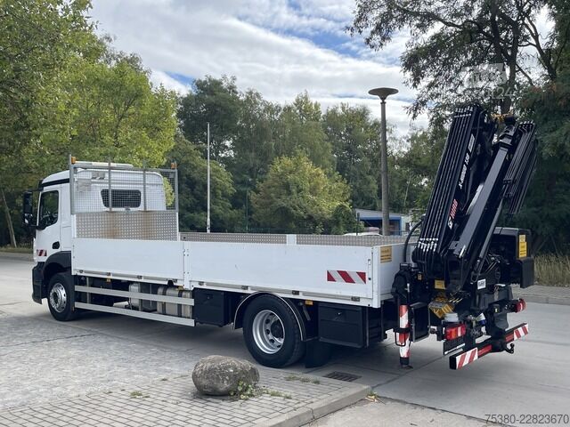 LKW mit Pritsche (offen) mercedes-benz Antos 1843 Hiab X-HIDUO 138 Kran 1.HAND*TOP*