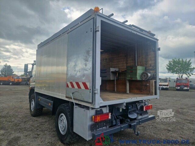 Samochód ciężarowy typu furgon Mercedes-Benz Atego 824 4x4 Ideal Werkstatt-Wohn-Expeditionsmobil