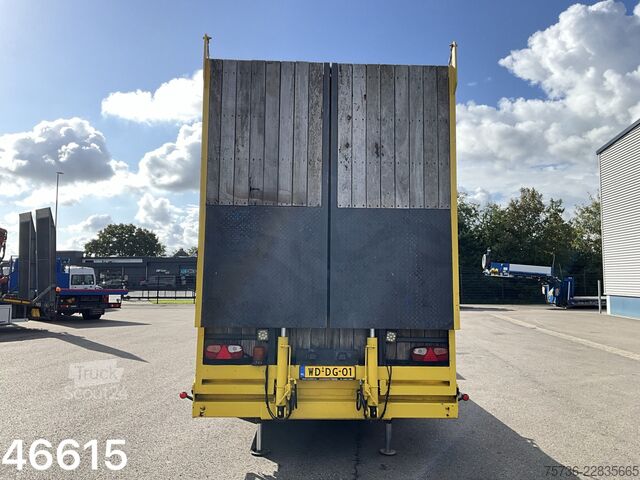 Ladepritsche DRACO 2-assige middenas aanhangwagen met oprijramp