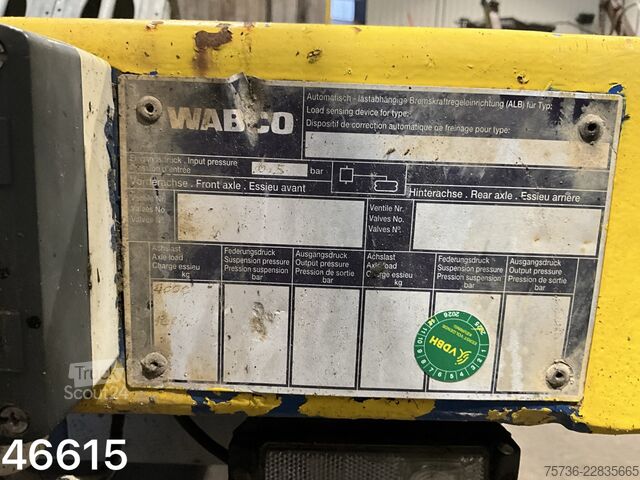 Ladepritsche DRACO 2-assige middenas aanhangwagen met oprijramp