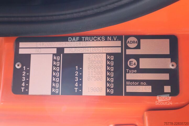 Bergungsfahrzeug DAF CF 440 | 6X2*4 | JIGE RECOVERY | BRILLE | WINCH...