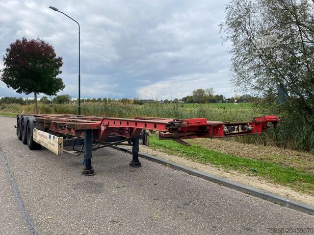 Containertransport Krone SD Multi Chassis / Drumbrakes / BPW Axles / NL ...