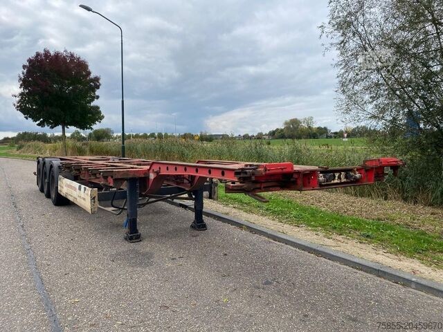 Containertransport Krone SD Multi Chassis / Drumbrakes / BPW Axles / NL ...