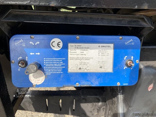 Koffert Samro 2-Axle Isobox 12.60x2.50x2.50/2x Steering Axle/NL