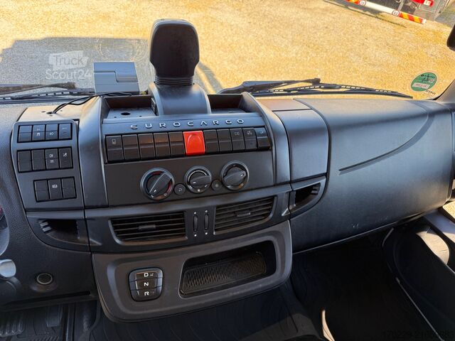 Tenteli düz yataklı kamyon Iveco eurocargo 120e22