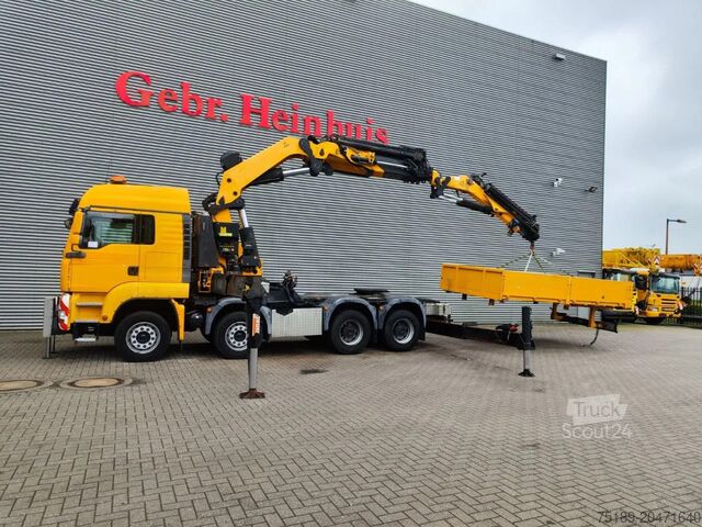 Camion-grue Palfinger PK 85002 Jip Winch MAN TGA 35.480 8x4