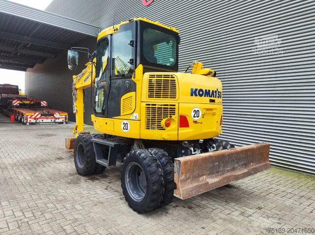 Excavadora de ruedas Komatsu PW 98 MR-10