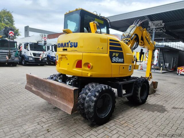 Excavadora de ruedas Komatsu PW 98 MR-10