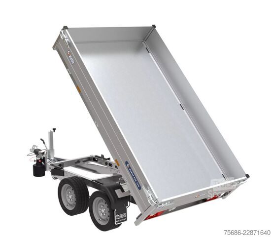 Kippivaunu Saris ⭐ Kipper 256x150x30 2000Kg Handpumpe