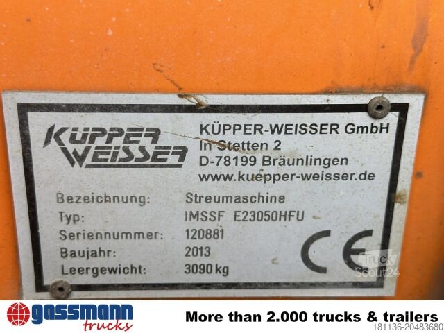 Maatalouskone Küpper-Weisser IMSSF E23050HFU Kombistreuer ca. 5m³/7500l