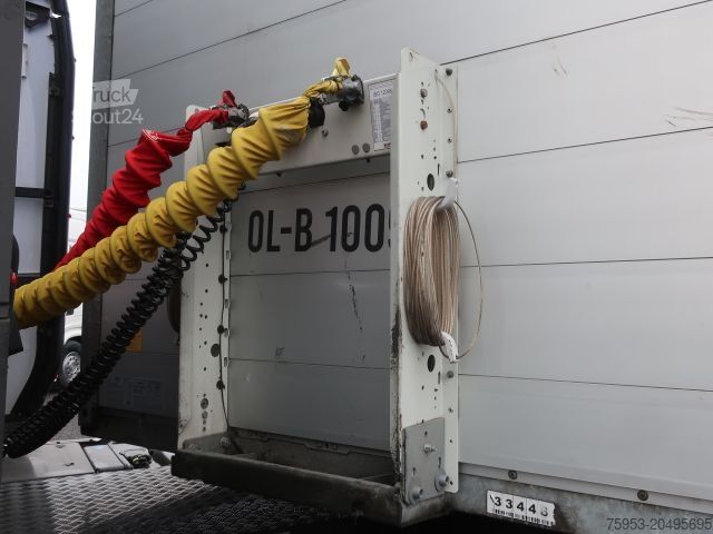 Naczepa otwarta z plandeką Schmitz Cargobull SCS 24/L-13.62 EB Bordwandsider Staplerhalterung