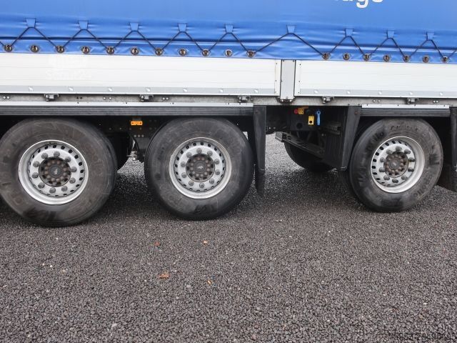 Naczepa otwarta z plandeką Schmitz Cargobull SCS 24/L-13.62 EB Bordwandsider Staplerhalterung