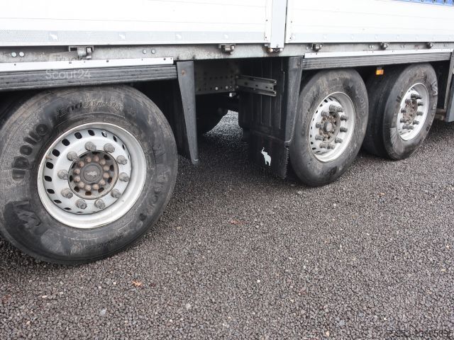 Naczepa otwarta z plandeką Schmitz Cargobull SCS 24/L-13.62 EB Bordwandsider Staplerhalterung