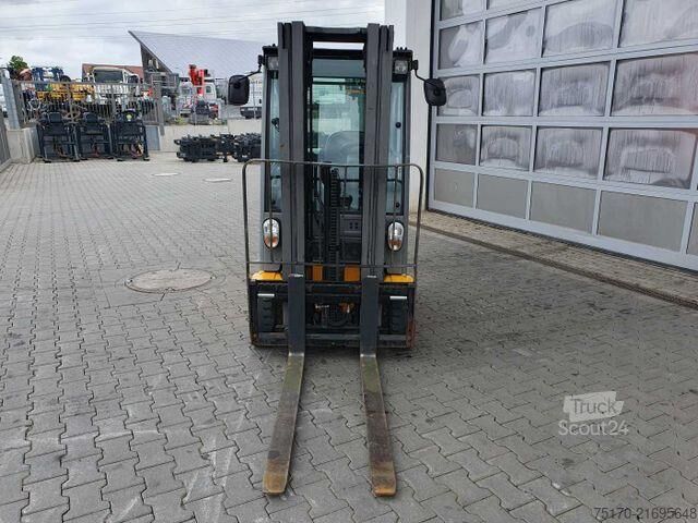Gaffeltruck Jungheinrich EFG 215 / Triplex: 4.25m! / SS / 4.297h!
