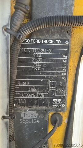 Camion de gunoi Iveco Eurocargo 180E24 (FULL STEEL SUSP. / LAMES / BO...