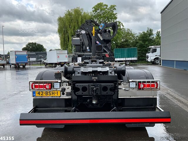 Système de bras à crochet Mercedes-Benz Arocs 3540 8x4 Euro 6 HMF 19 Tonmeter Z-kraan J...