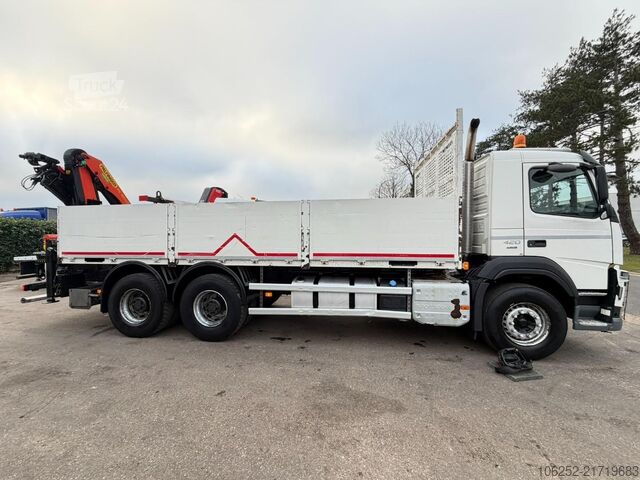 Kranbil Volvo FM 420 6x4 + CRANE PALFINGER PK18502 SH B (3x) ...