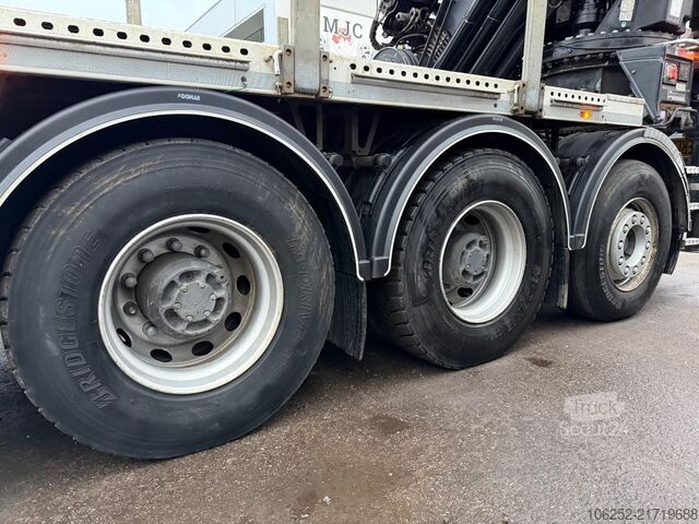 Lastplattform Volvo FH 420 8x4 TRIDEM PRITSCHE + 31m! KRAN HIAB 858...