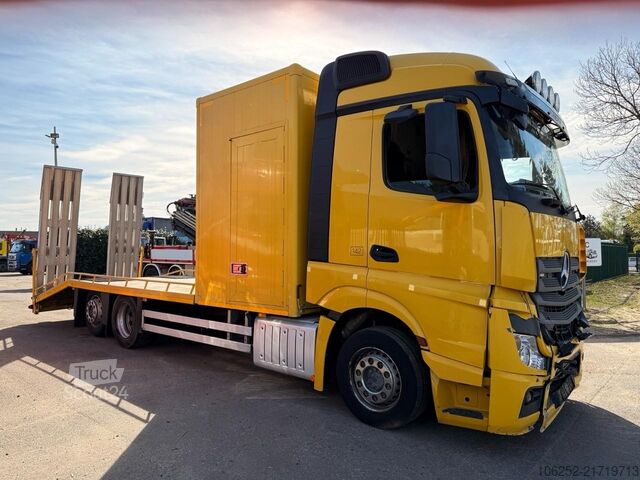 Autotransporter Mercedes-Benz ACTROS 2745 6x2 OPRIJWAGEN / AUTOTRANSPORTER / ...