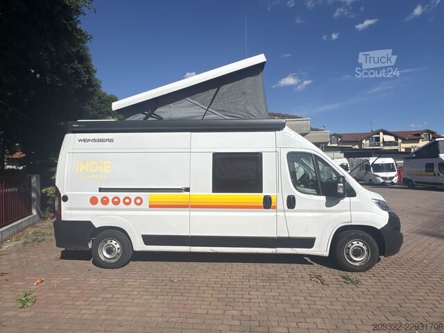 Kamp vozilo Fiat Ducato Weinsberg Carabus 2023 | Cambio manuale | Tetto a soffietto